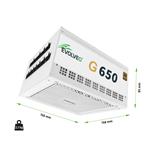 EVOLVEO G650, 650W, 80+ GOLD, ATX 3.1, PCIe 5.1, modulárny