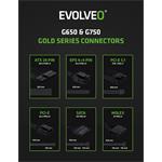 EVOLVEO G750, 750W, 80+ GOLD, ATX 3.1, PCIe 5.1, modulárny