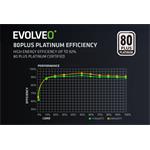 EVOLVEO P1200, zdroj 1200W, 80+ PLATINUM, ATX 3.1, PCIe 5.1, Modulární