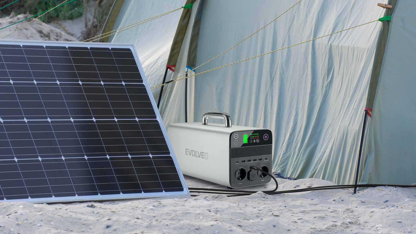 EVOLVEO PowerCharge 1000 - nabíjecí stanice