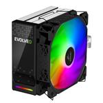 EVOLVEO QuietCool5, chladič procesora, 6x tepelných trubíc, čierny