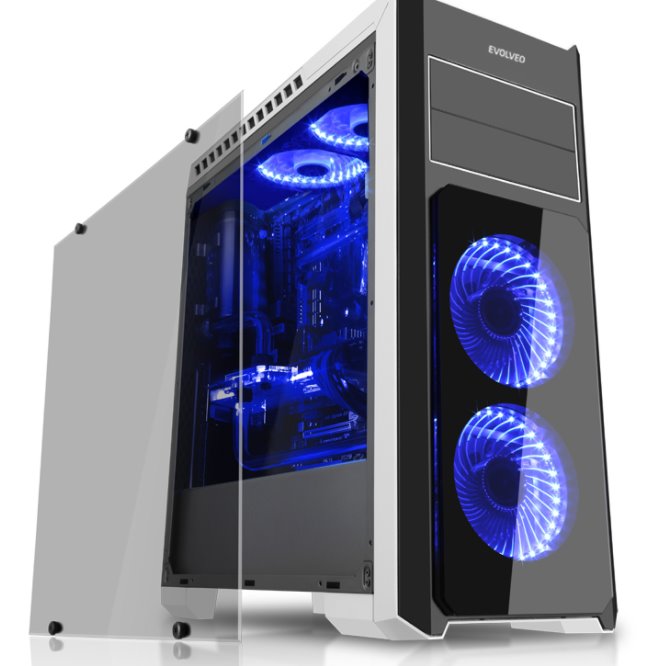 EVOLVEO Ray 4, case ATX CAER4