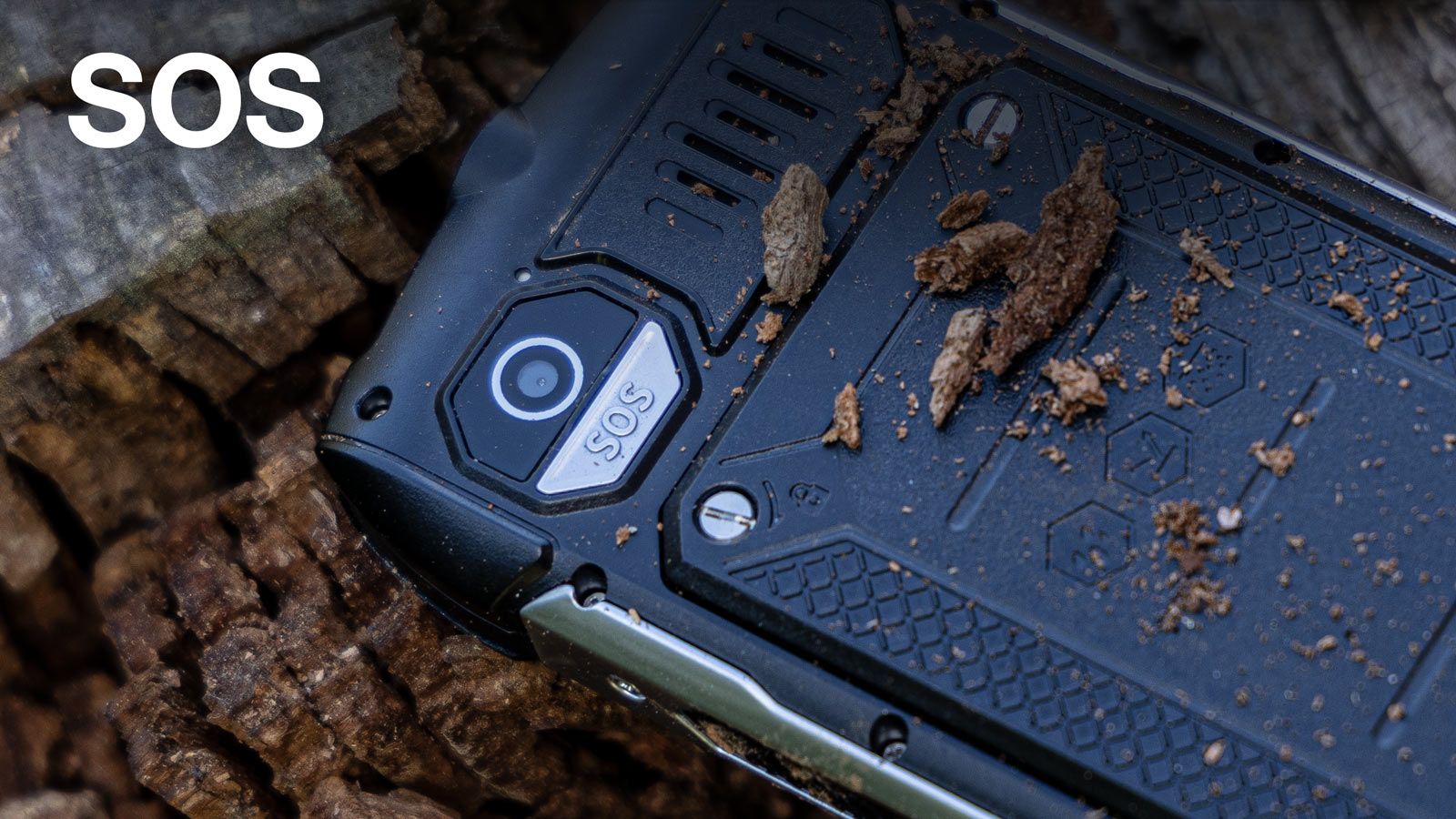 EVOLVEO StrongPhone H1 černo-šedý