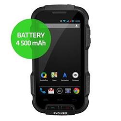 EVOLVEO StrongPhone Q4 s 4 500 mAh baterií vodotěsný odolný Android Quad Core smartphone 