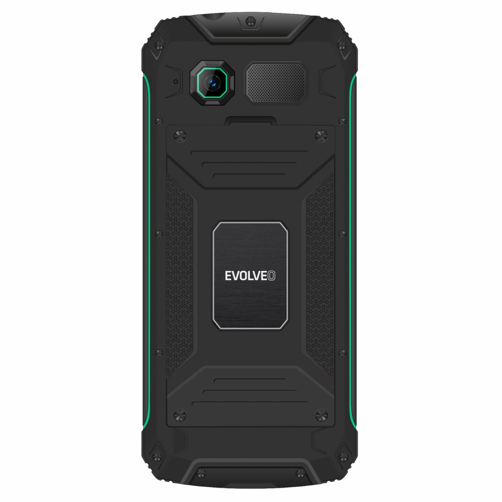 EVOLVEO StrongPhone W4 čierno-zelený