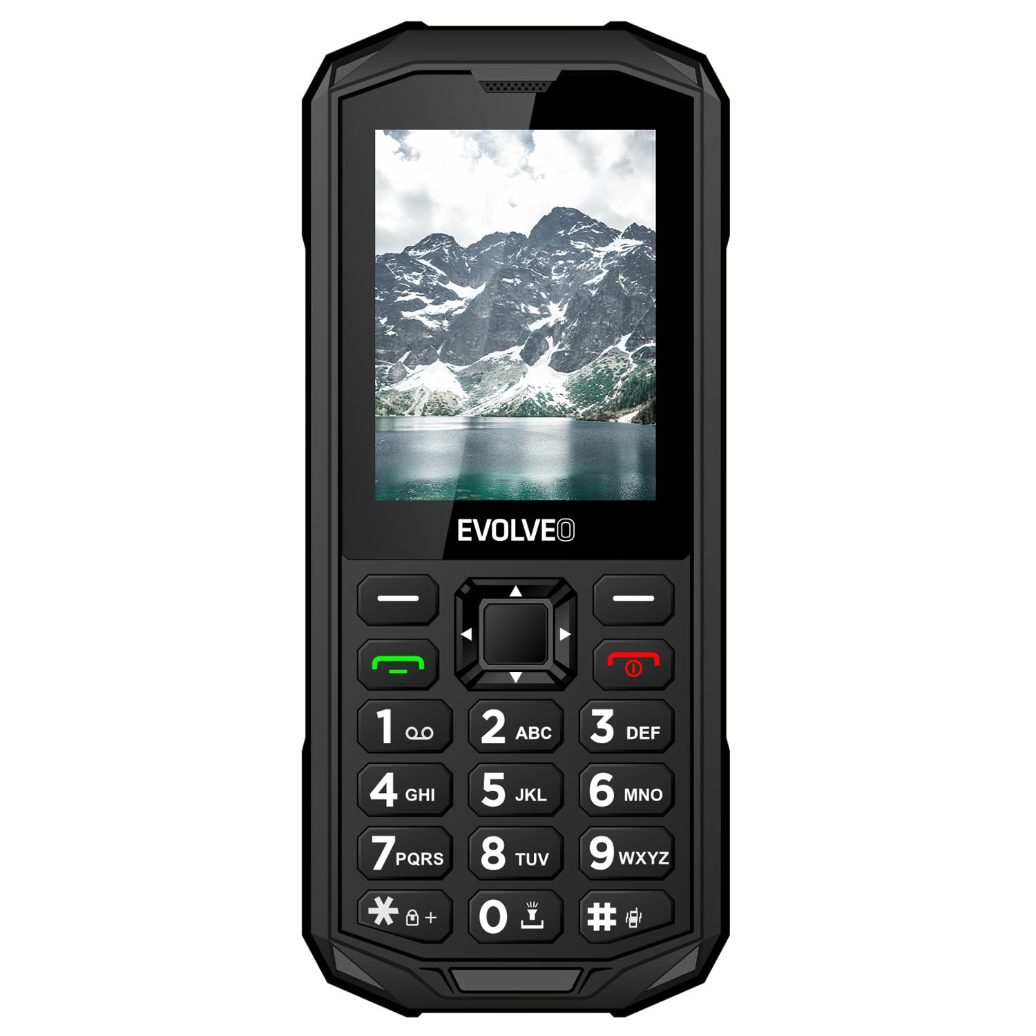 EVOLVEO StrongPhone X5 černo-šedý