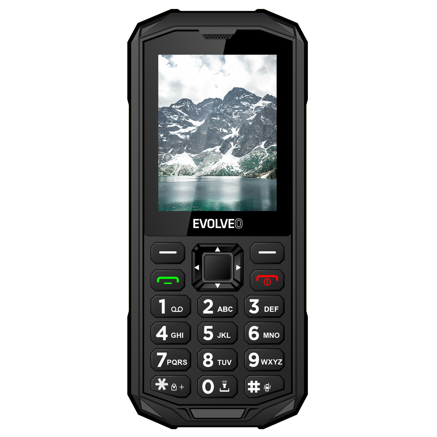 EVOLVEO StrongPhone X5 čierno-sivý