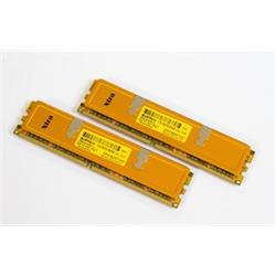EVOLVEO Zeppelin GOLD DDR2 2GB(2x1GB) 800MHz (s chladičem, box), CL6 1G/800/XK2 EG - Paměťové moduly