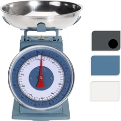 Excellent Houseware Kuchyňská váha mechanická RETRO 5 kg, šedá