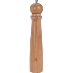 Excellent Houseware Mechanický mlynček na korenie a soľ Bambus, 31 cm