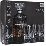 Excellent Houseware Poháre na whisky s karafou EXCELLENT, sada 5 ks,