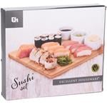 Excellent Houseware Sushi set porcelán, 4 ks