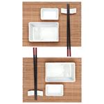 EXCELLENT Sushi set keramika / bambus sada 10 ks KO-210000660