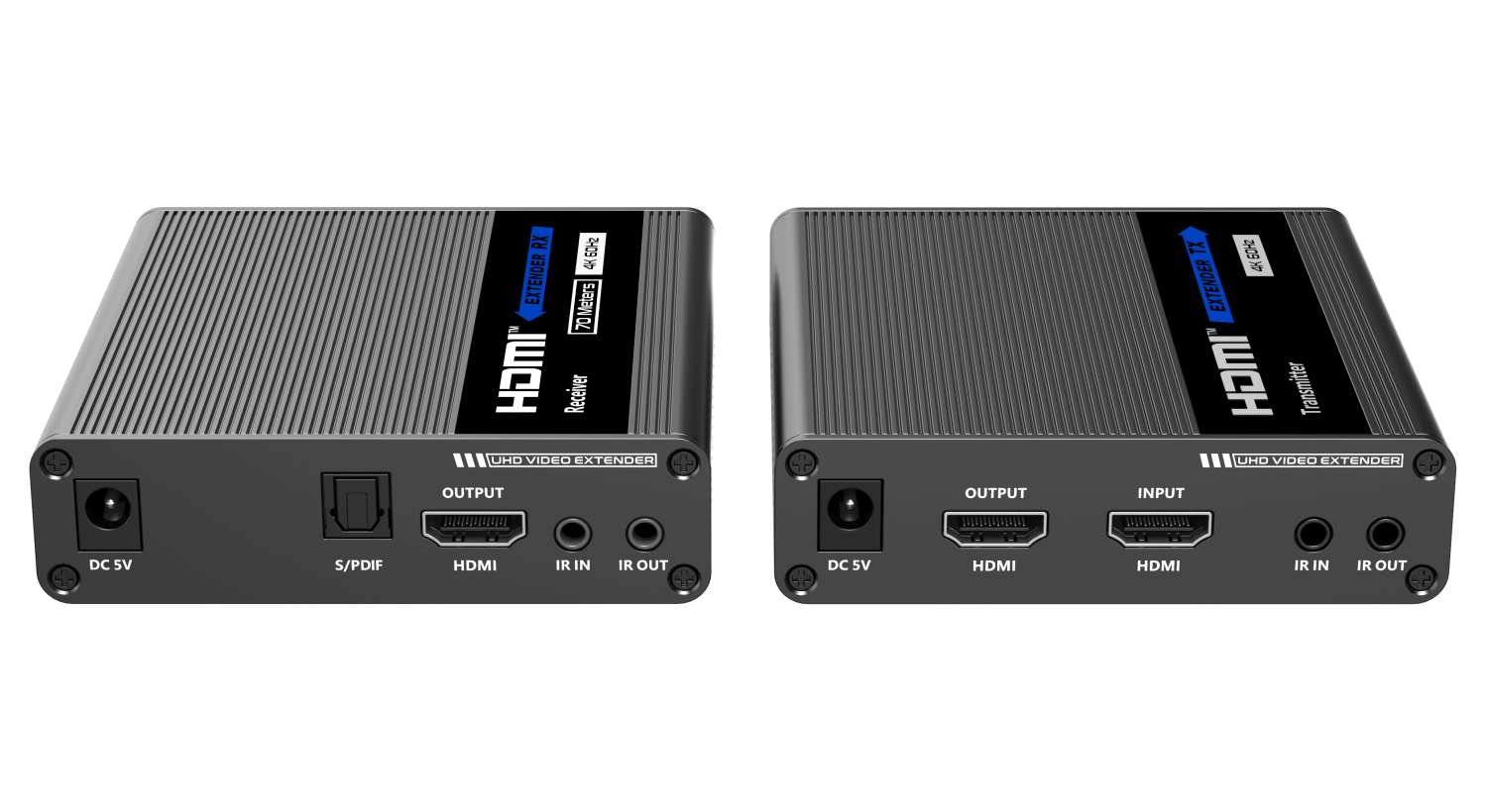 Extender HDMI 2.0 Ultra HD 4kx2k@60Hz na 70 m cez Cat6/Cat6A/Cat7