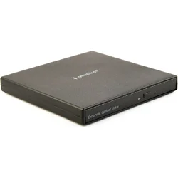 Externá DVD napaľovačka GEMBIRD DVD-USB-04, čierna