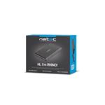 Externý box Natec pre HDD 2,5" USB 2.0 Rhino, čierny
