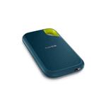 Externý prenosný 2TB SSD disk Sandisk Extreme, USB-C, svetlomodrý