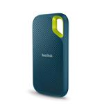 Externý prenosný 2TB SSD disk Sandisk Extreme, USB-C, svetlomodrý