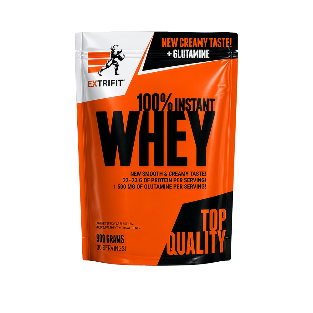 Extrifit 100 % Whey Protein 900 g jahodový kokteil