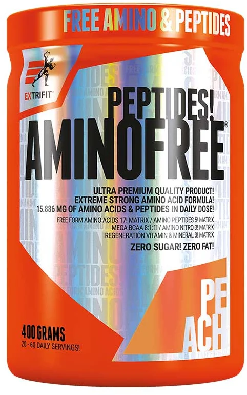 Extrifit Aminofree Peptides 400 g - broskev