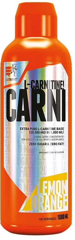 Extrifit Carni 120000 Liquid 1000 ml - citrónovo-pomarančový