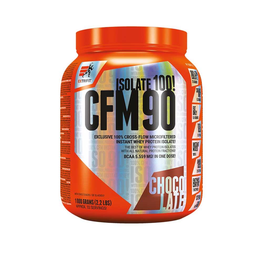 Extrifit CFM Instant Whey Isolate 90 1000 g čokoláda