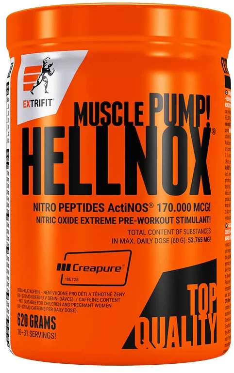 Extrifit Hellnox 620 g - oranžová