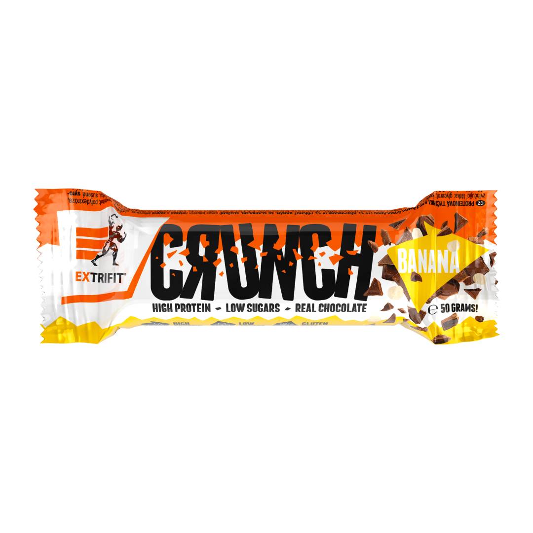 Extrifit Protein Bar Crunch 50 g banán
