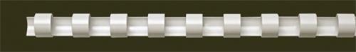 Fellowes Hřbet, plastový, bílý, 6 mm, 10-20 listů