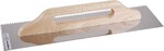 Festa Hladítko nerez, zub 4 mm, 500 x 130 mm, dřevěná rukojeť