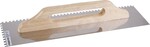 Festa Hladítko nerez, zub 6 mm, 500 x 130 mm, dřevěná rukojeť