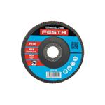 Festa Kotouč lamelový brusný na kov a nerez O 125 x 22,23 mm, zrnitost 100