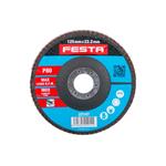 Festa Kotouč lamelový brusný na kov a nerez O 125 x 22,23 mm, zrnitost 80