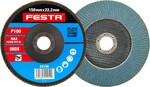 Festa Kotouč lamelový brusný na kov a nerez O 150 x 22,23 mm, zrnitost 100