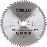 Festa Kotouč pilový do dřeva TCT, O 300 x 3,2 x 30 mm, 60 zubů