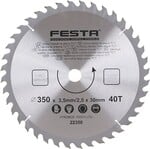 Festa Pílový list na drevo TCT, O 350 x 3,2 x 30 mm, 40 zubov
