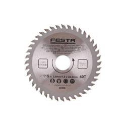 Festa Pílový list na drevo TCT, O 350 x 3,2 x 30 mm, 40 zubov
