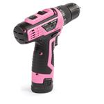 Fieldmann FDV 10249-A 12V AKU vŕtačka, ružová
