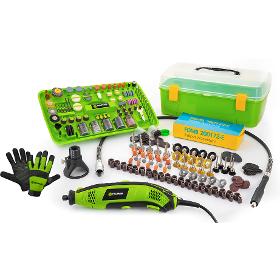 Fieldmann Sada modelářské brusky FDMB 200172-E + rukavice FZO 6010 