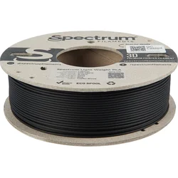 Filament Spectrum Light Weight PLA 1,75 mm TRAFFIC BLACK 0,25 kg