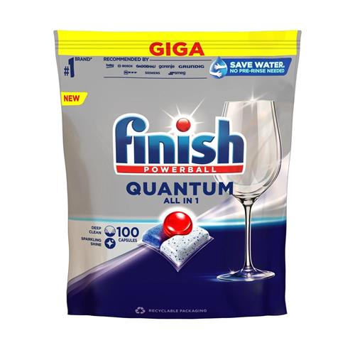 Finish Quantum - Kapsle do myčky nádobí 100 ks