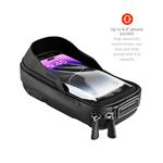 FIXED Bikee Bag 2 odnímateľné puzdro na mobilný telefón na bicykel, čierne