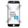 Fixed Ochranné tvrzené sklo 3D Full-Cover pro Apple iPhone 6/6S/7/8/SE (2020/2022), černé