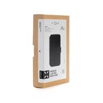 FIXED ProFit kožené puzdro typu kniha pre Apple iPhone 14 Plus, čierne