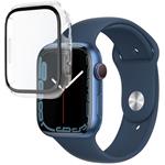 Fixed Pure ochranné pouzdro s temperovaným sklem pro Apple Watch 45mm, čiré