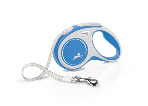 Flexi vodítko New Comfort M pás 5m/25kg modré