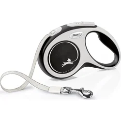 Flexi Vodítko New Comfort S pásek 5m/15kg černá
