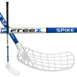 Florbalová hůl Freez SPIKE 32 BLUE 95 cm modrá levá