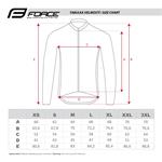 FORCE bunda WINDPRO neprofuk fluo-černá vel.XL