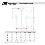 Force dres GEM modrý vel.M